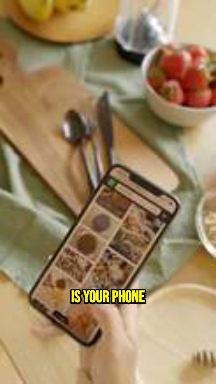 Eye Strain POV: Phone Screen