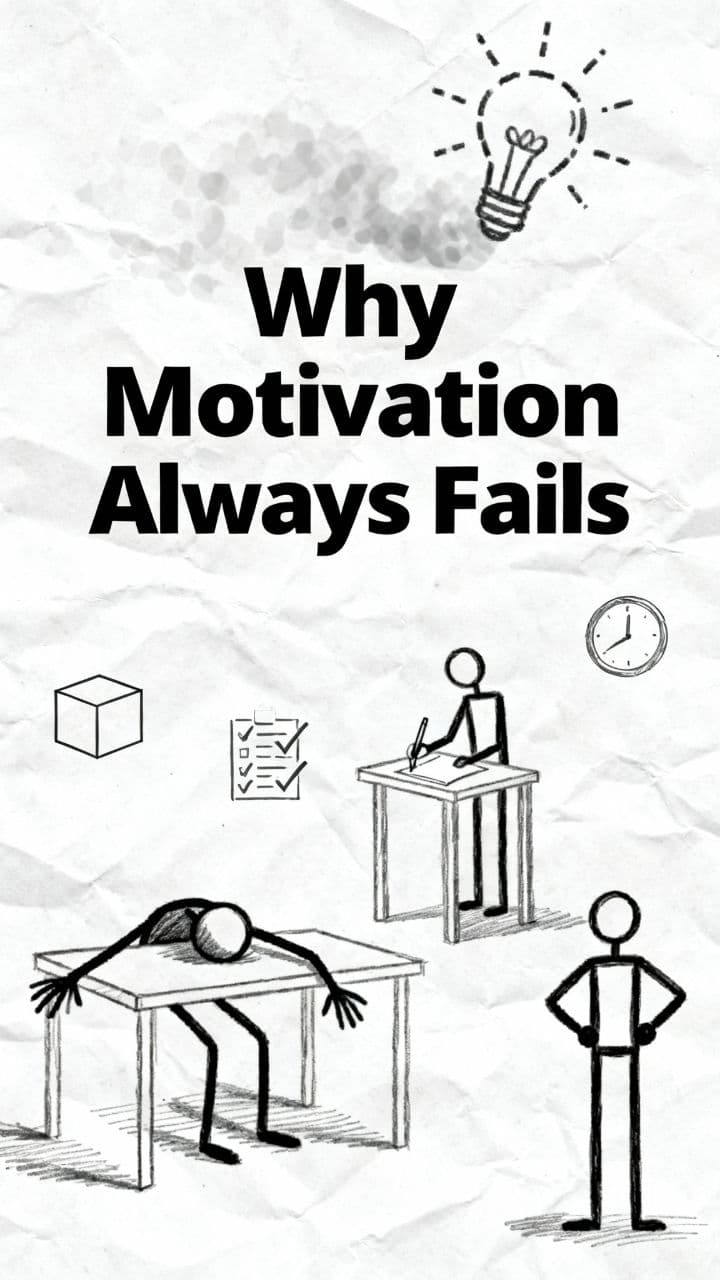 Why Motivation Always Fails