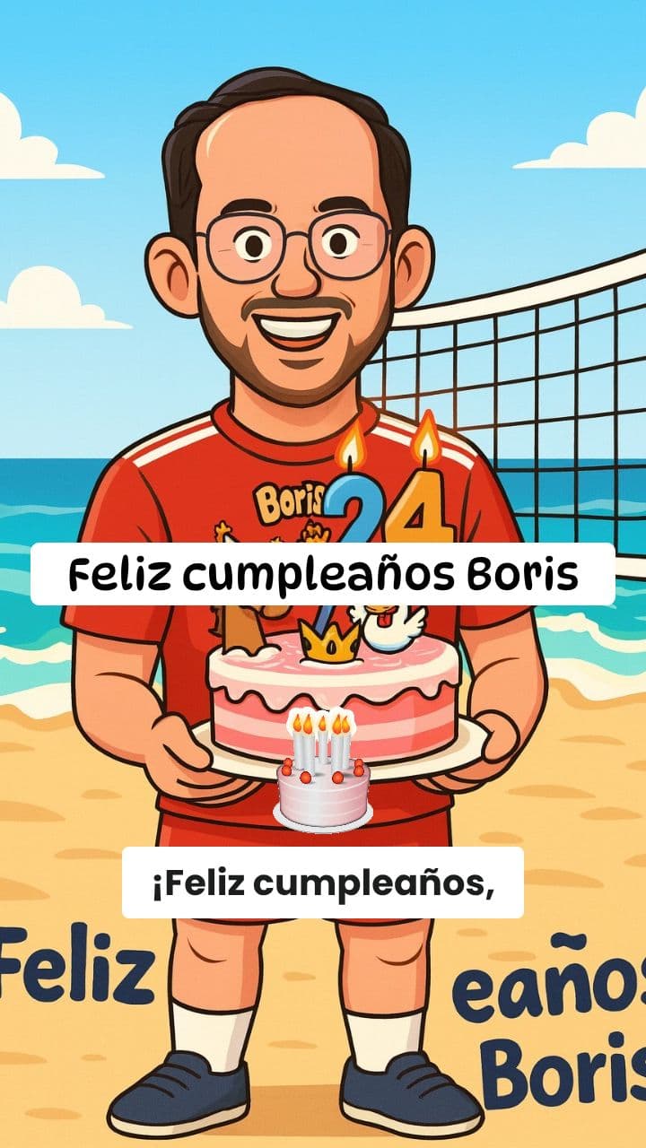 Feliz Cumpleaños Boris