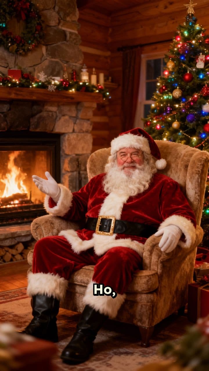 Wesołych Świąt od Świętego Mikołaja