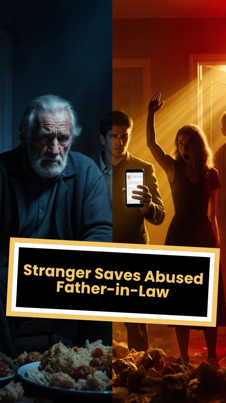 Stranger Saves Abused Father-in-Law
