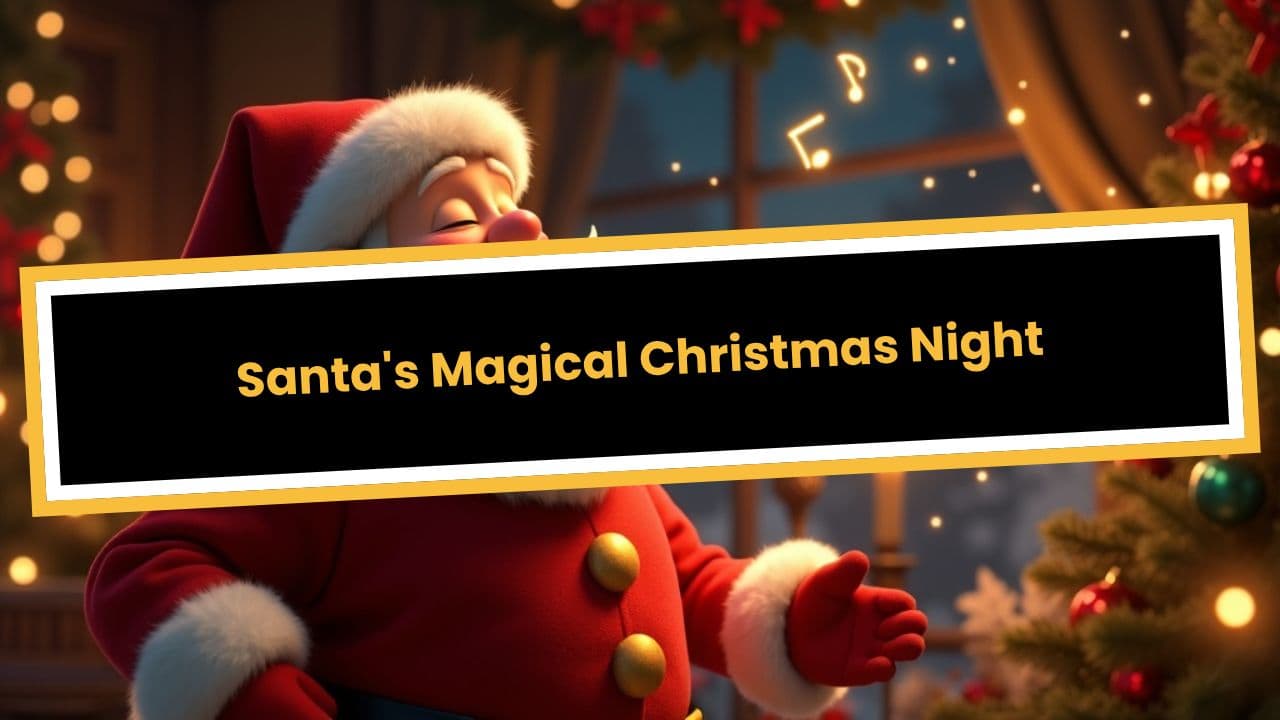 Santa's Magical Christmas Night