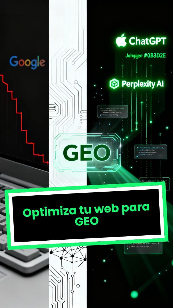 Optimiza tu web para GEO