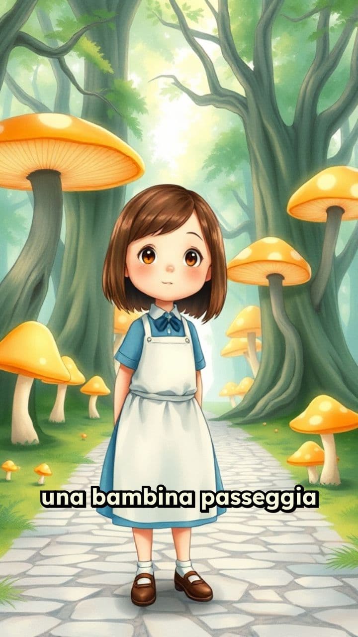 A Girl Under a Shooting Star