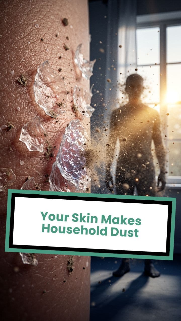 Your Skin Makes Household Dust