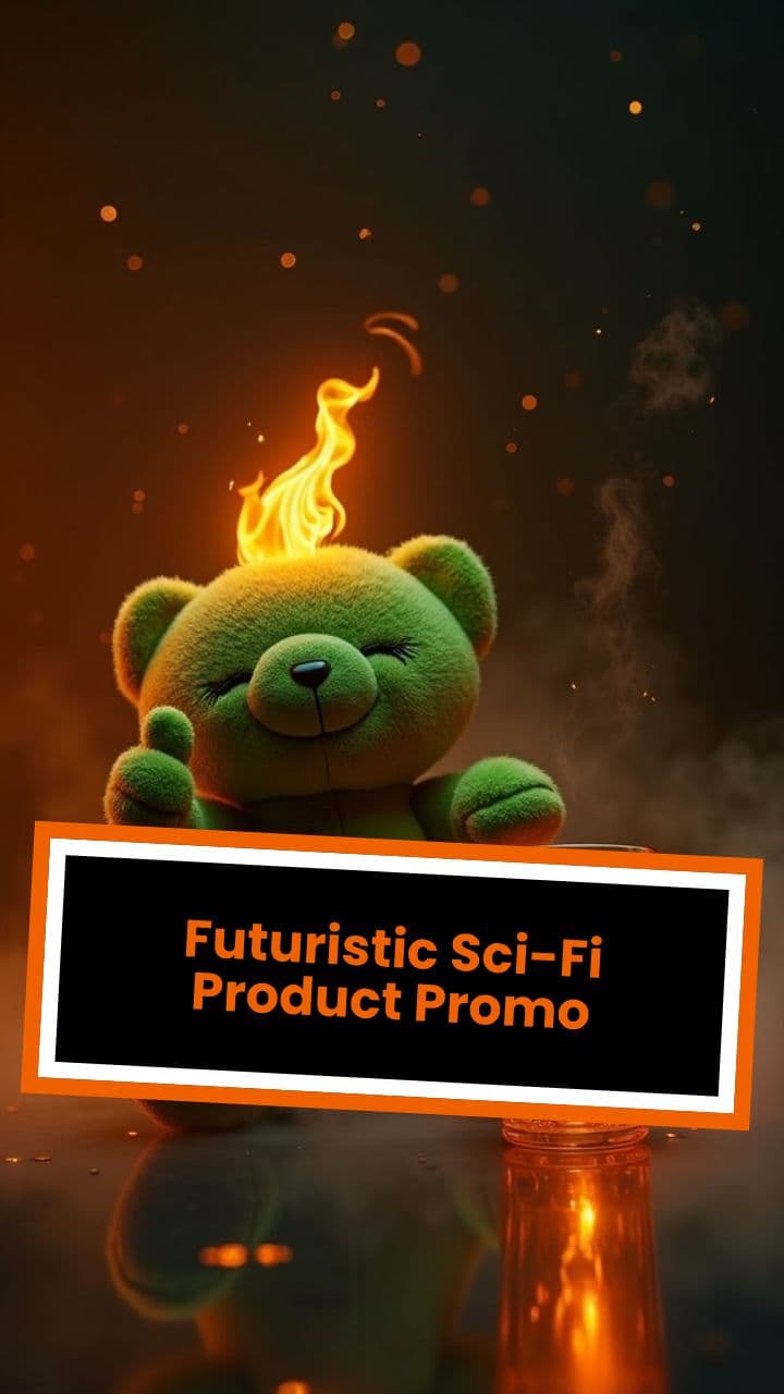 Futuristic Sci-Fi Product Promo