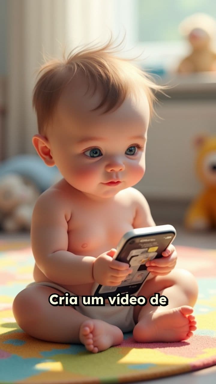 Bebé diz sobre a mãe no TikTok