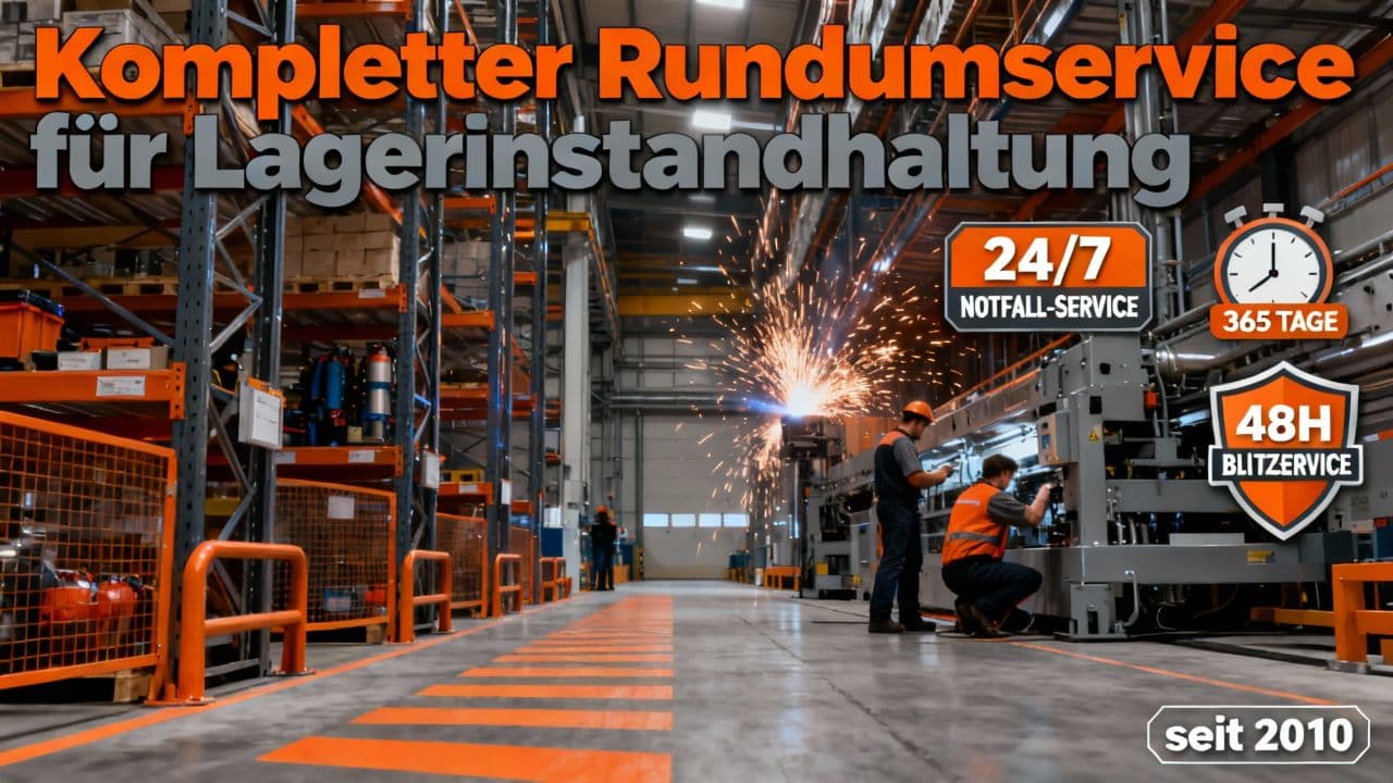 Kompletter Rundumservice für Lagerinstandhaltung