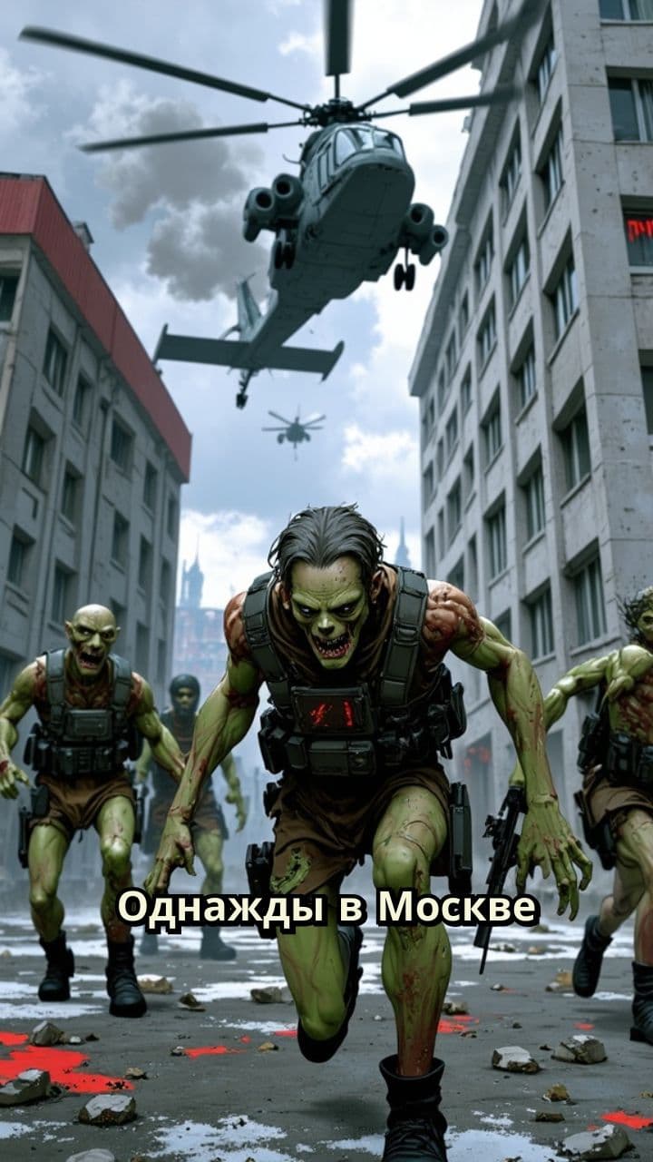 Битва спецназа с зомби в Москве