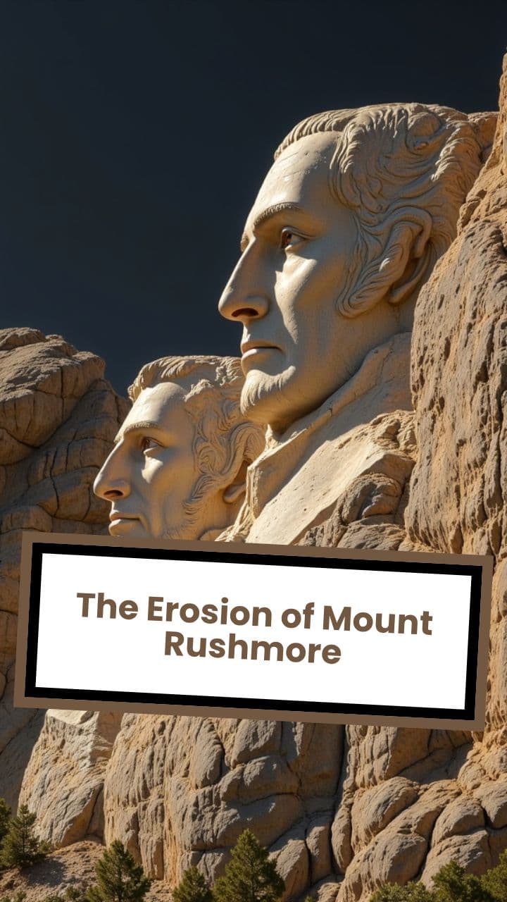 The Erosion of Mount Rushmore