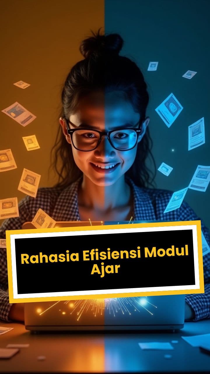 Rahasia Efisiensi Modul Ajar