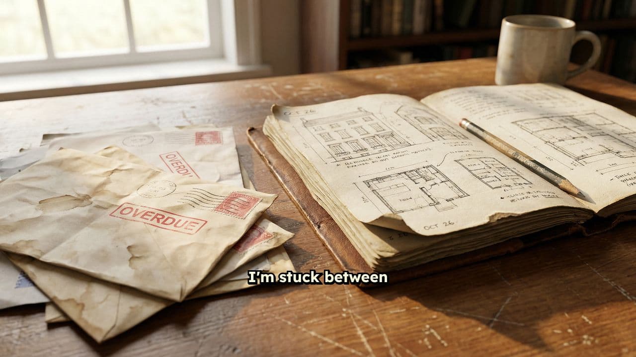 Stuck Between a Dream and The Bills I Owe