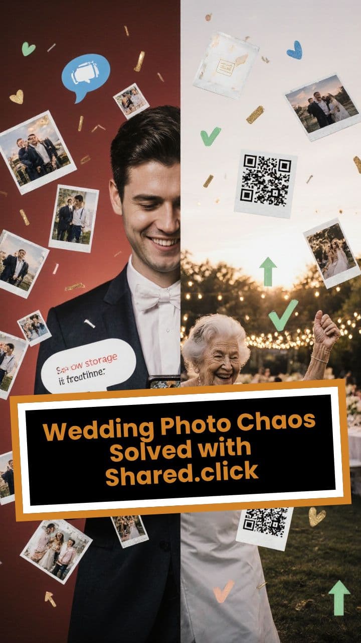 Wedding Photo Chaos Solved with Shared.click