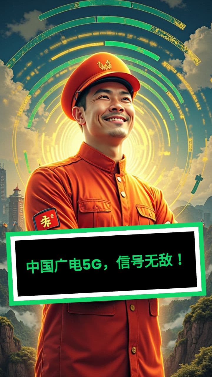 中国广电5G，信号无敌！