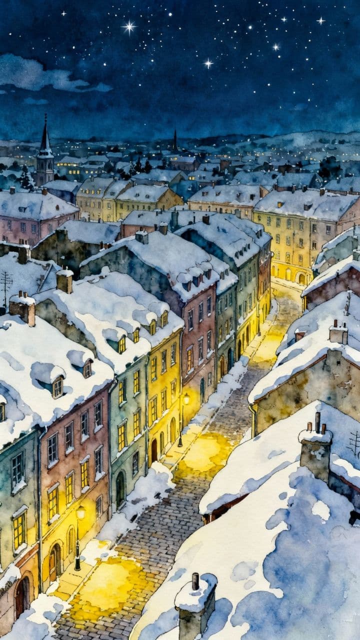 Wintertränen und Weihnachtsglanz