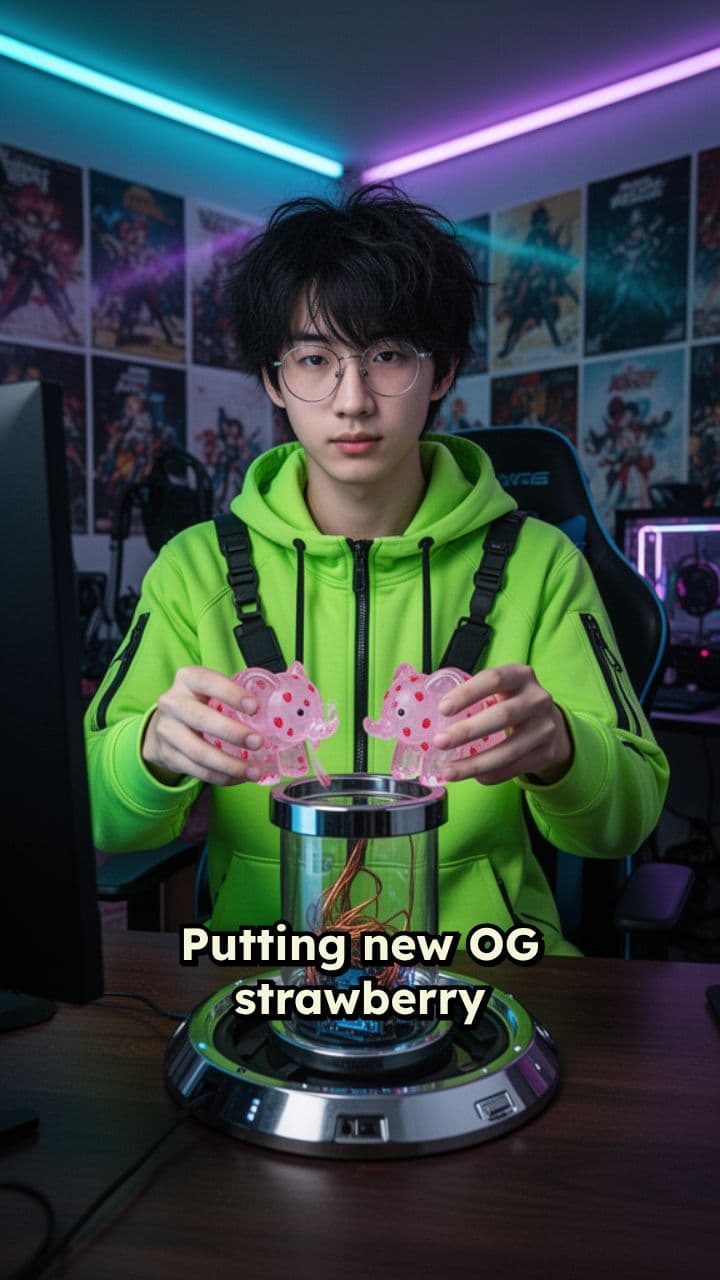 Fusing OG Strawberry Elephants for Secret