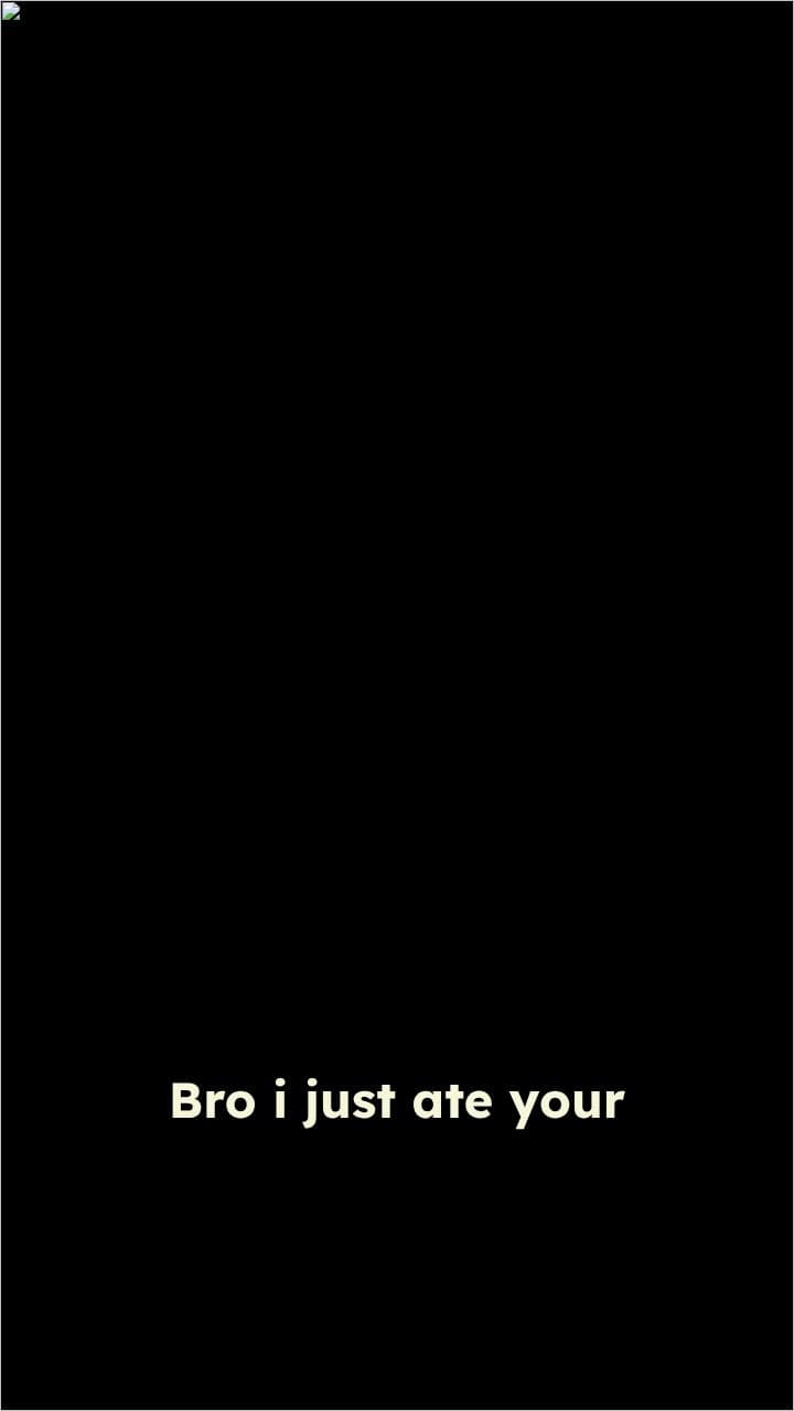 Ate Your Peanut Butter