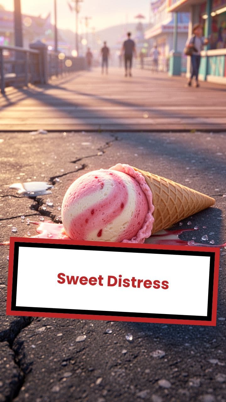 Fell Off the Cone Sticker Test