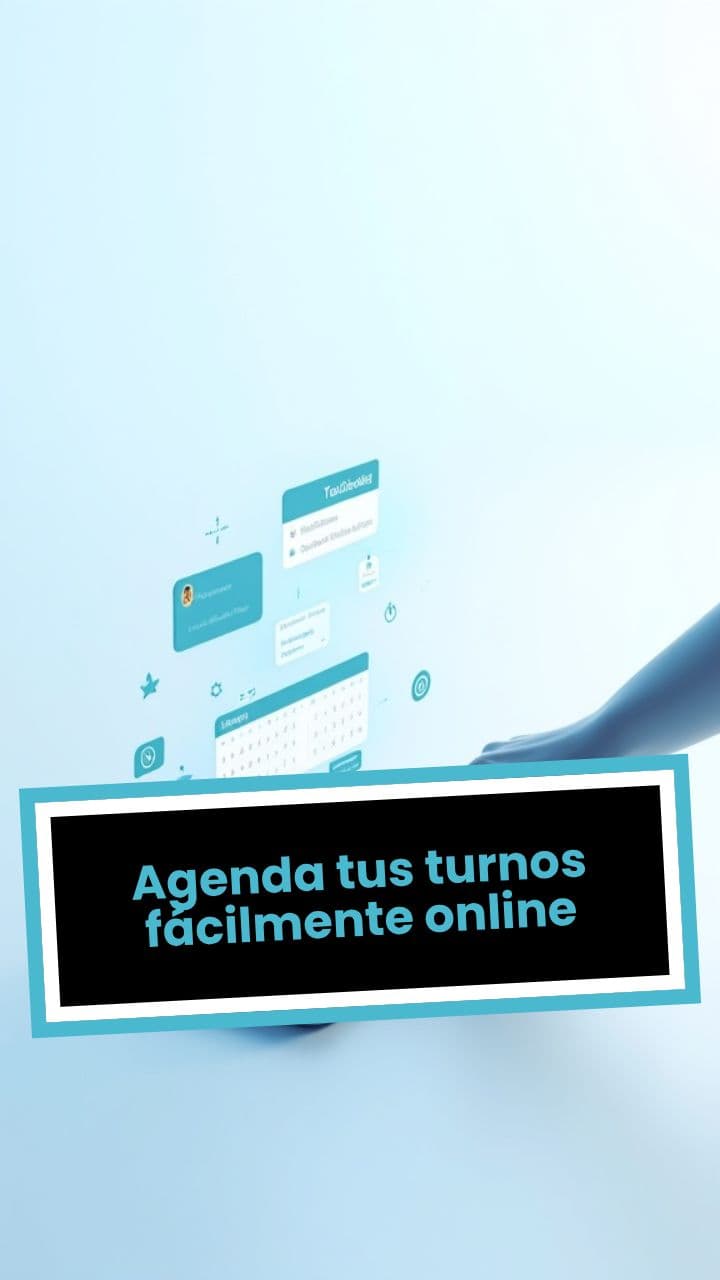 Agenda tus turnos fácilmente online