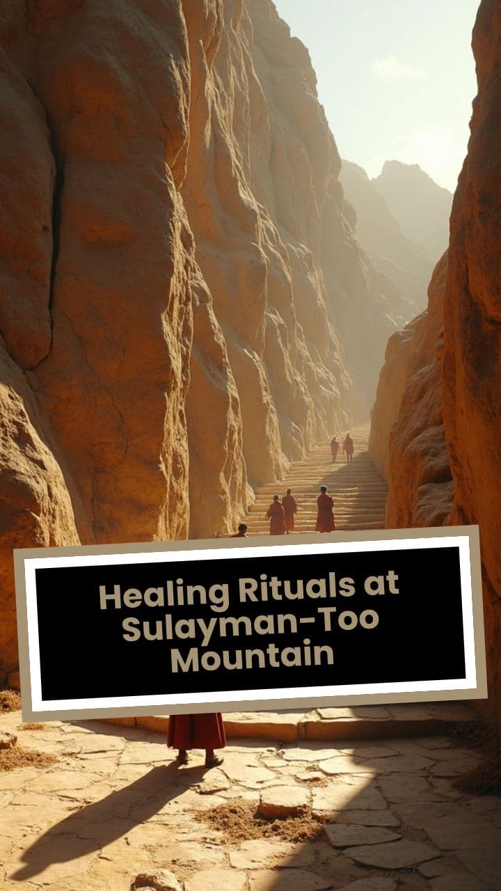 Healing Rituals at Sulayman-Too Mountain
