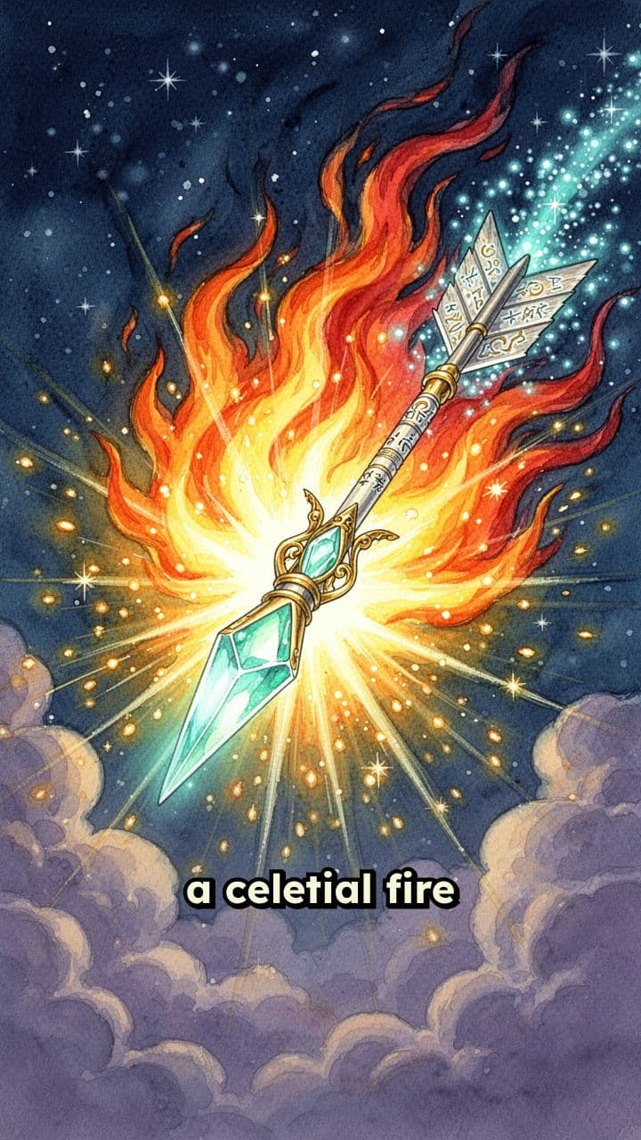 Celestial Fire Arrow Impact