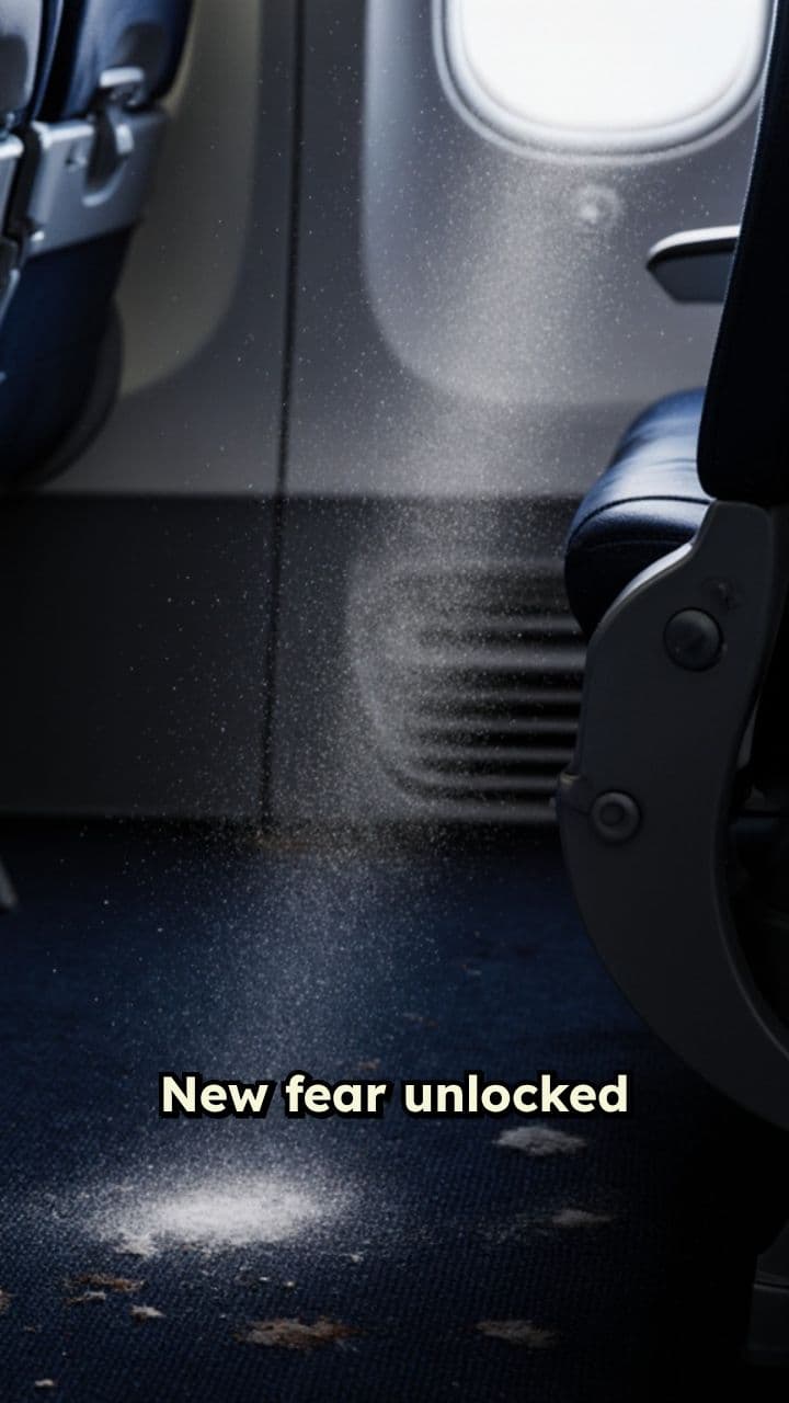 In-Flight Foot Dust Incident