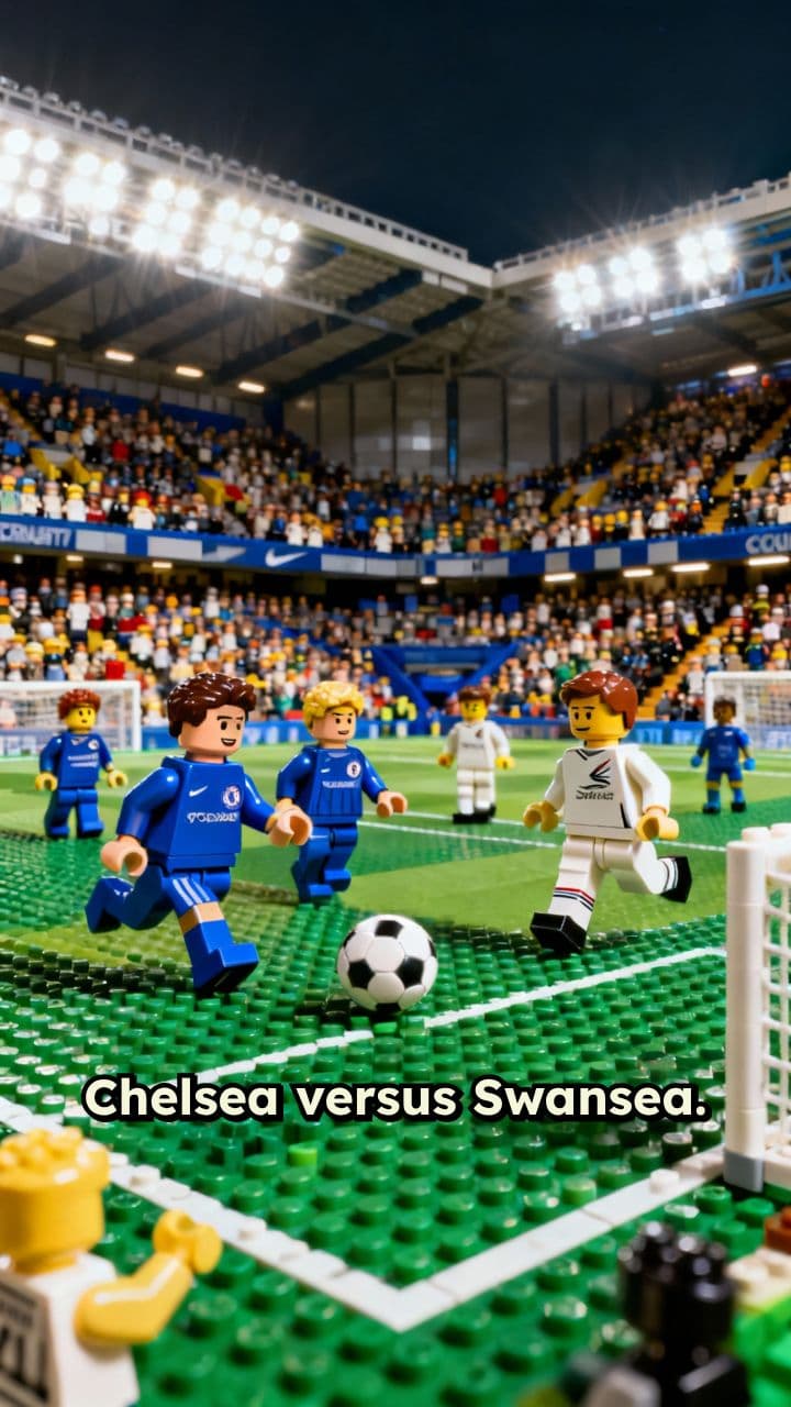 Lego Football Fiasco: Hazard vs. Ball Boy