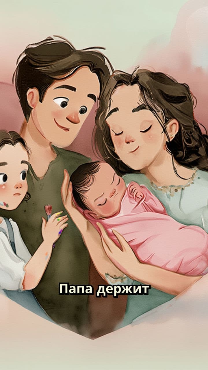 Семейные заботы о младенце