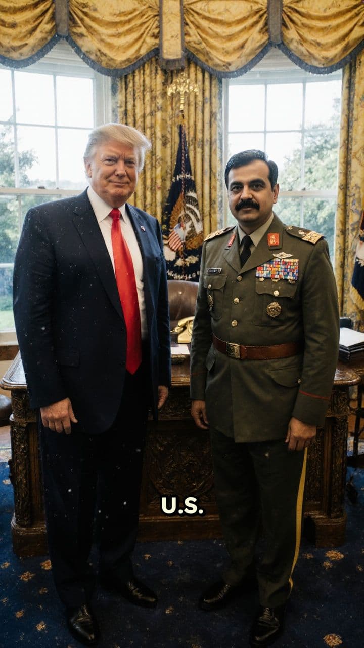 Trump Praises Pakistan Army Chief Munir