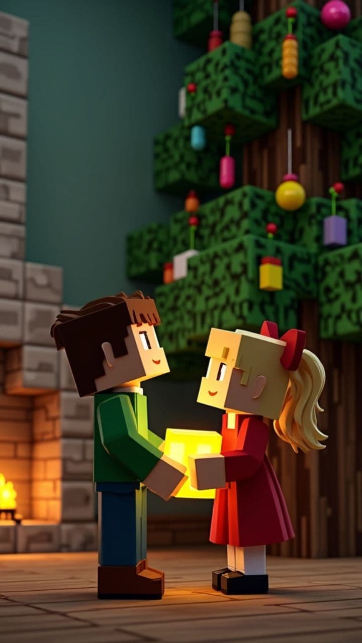 Праздничный сюрприз со снеговиком