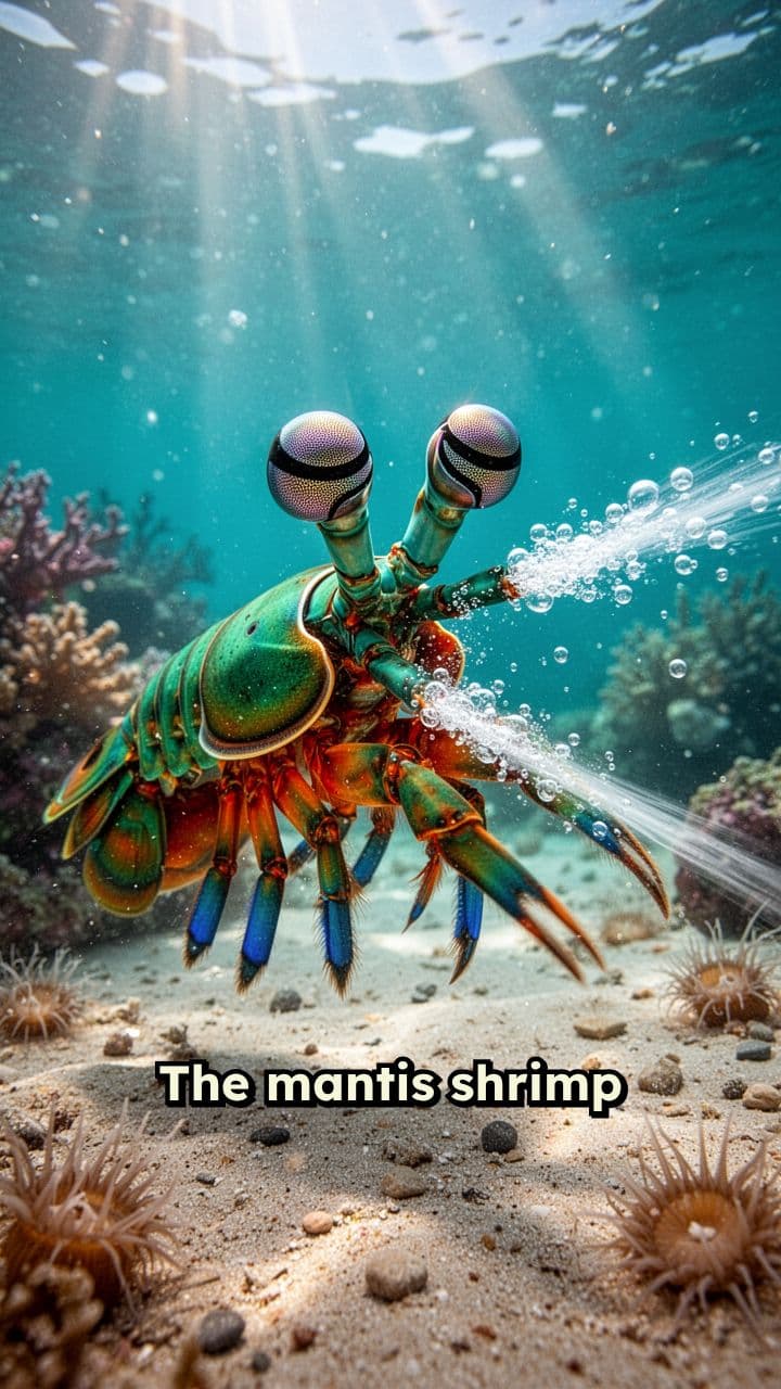 Mantis Shrimp: Super Punch and Super Sight