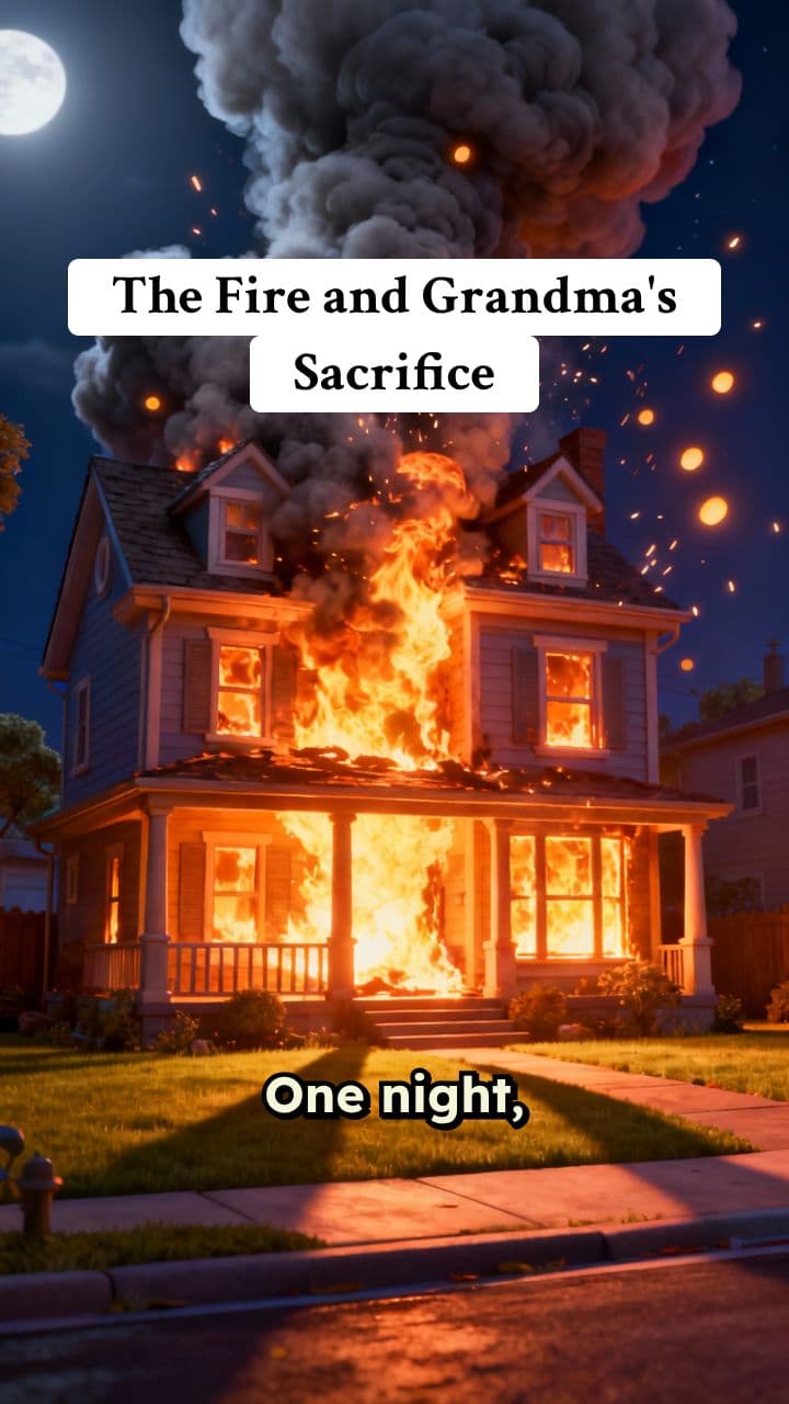 Grandma's Sacrifice: The Fire