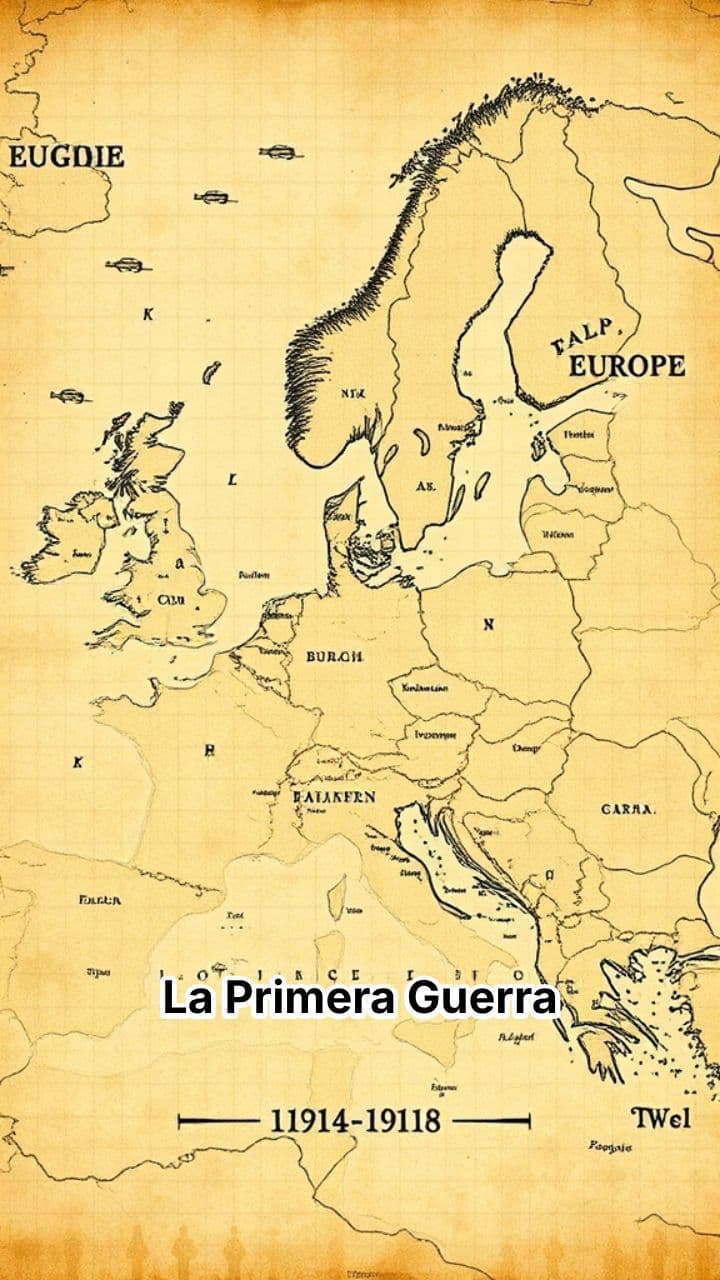 La Primera Guerra Mundial y su maqueta