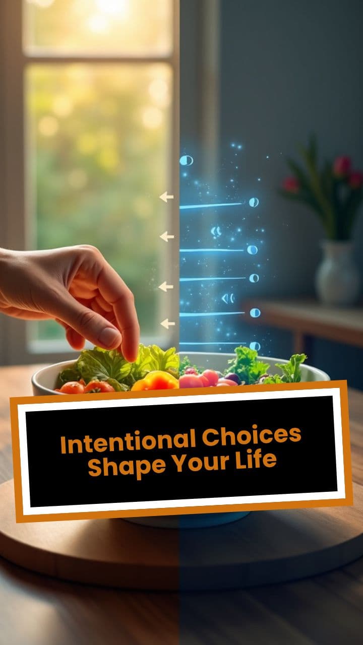 Intentional Choices Shape Your Life