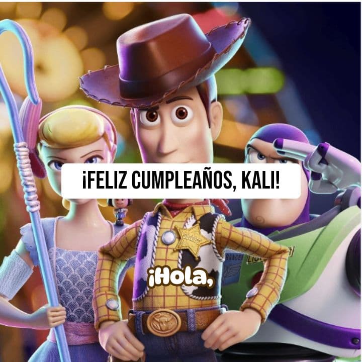 Feliz Cumpleaños, Kali!