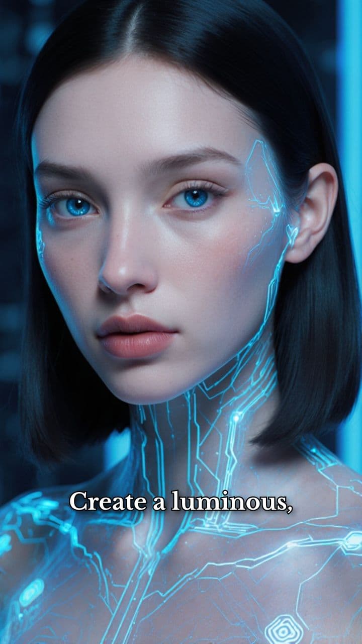 Luminous Cyber-Human Muse
