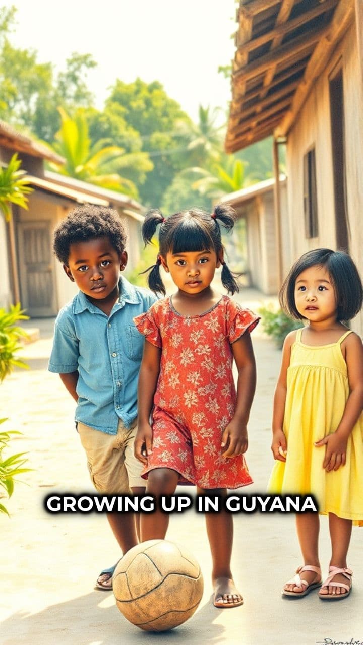 Childhood in Guyana: Struggles and Joys