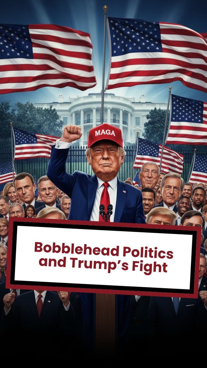 Bobblehead Politics and Trump’s Fight