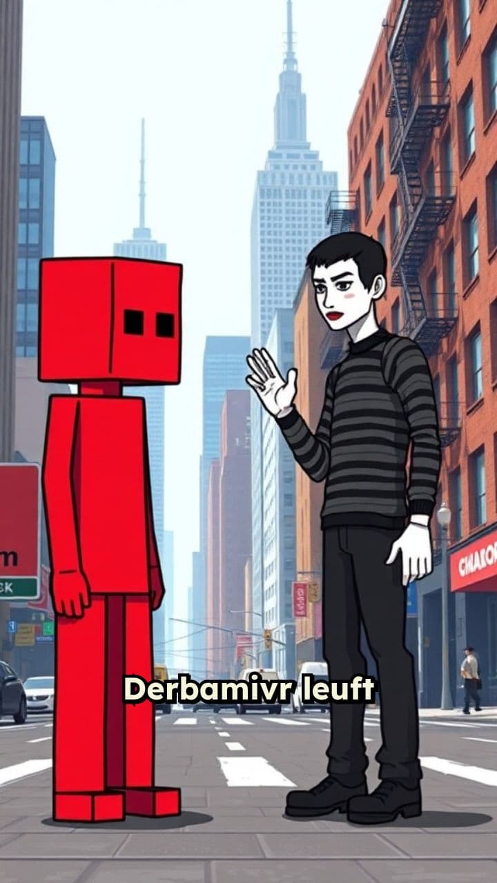 Derbamivr und die Pantomime in New York