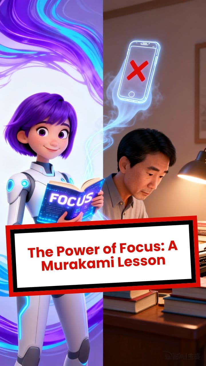 The Power of Focus: A Murakami Lesson