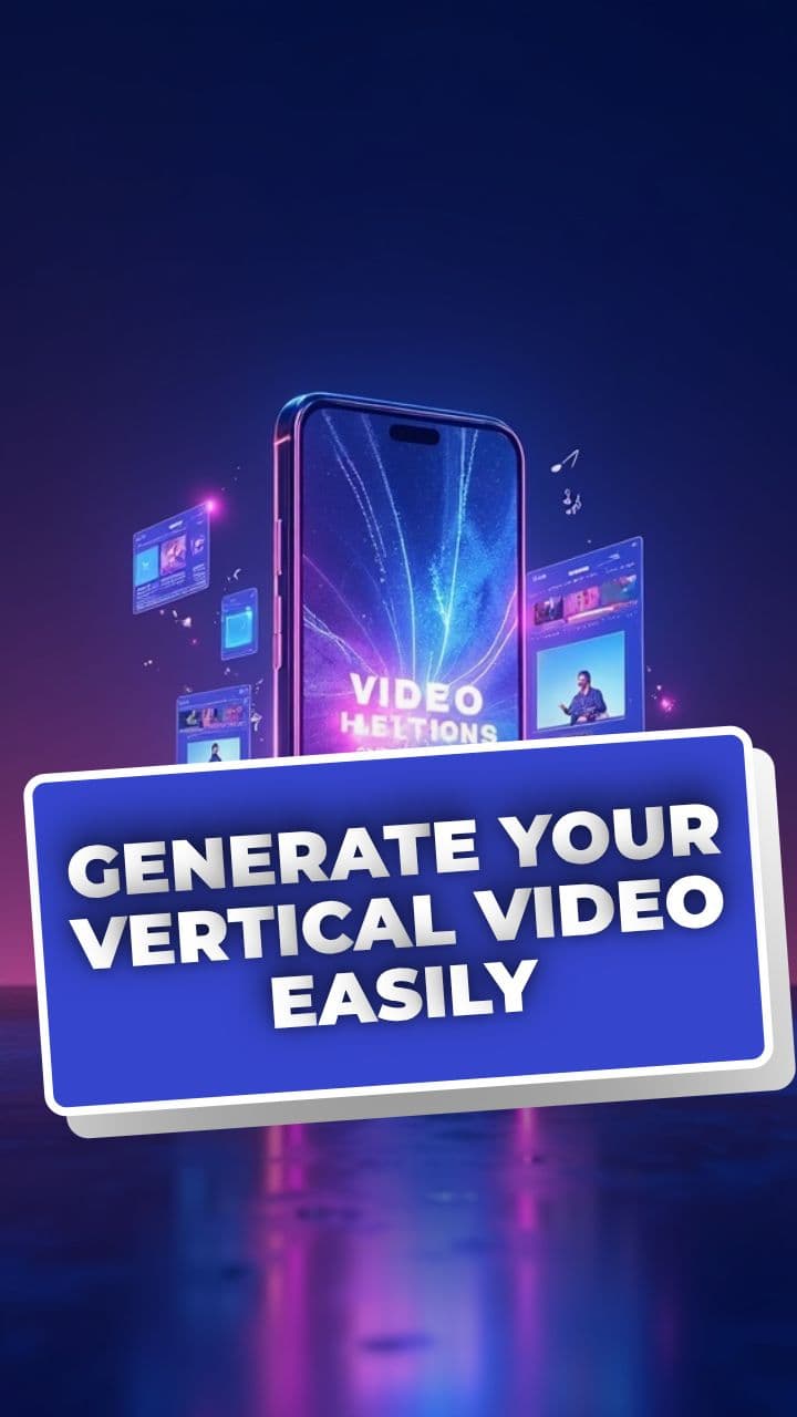 Generate Your Vertical Video Easily