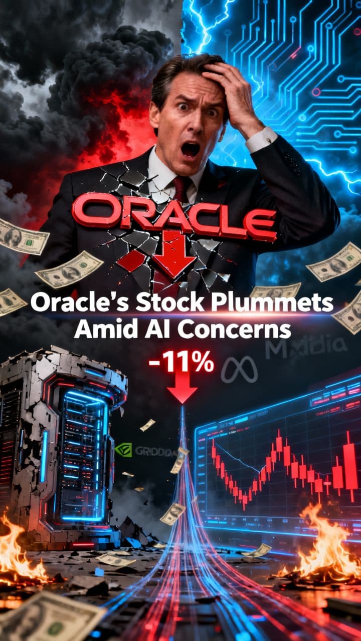 Oracle's Stock Plummets Amid AI Concerns
