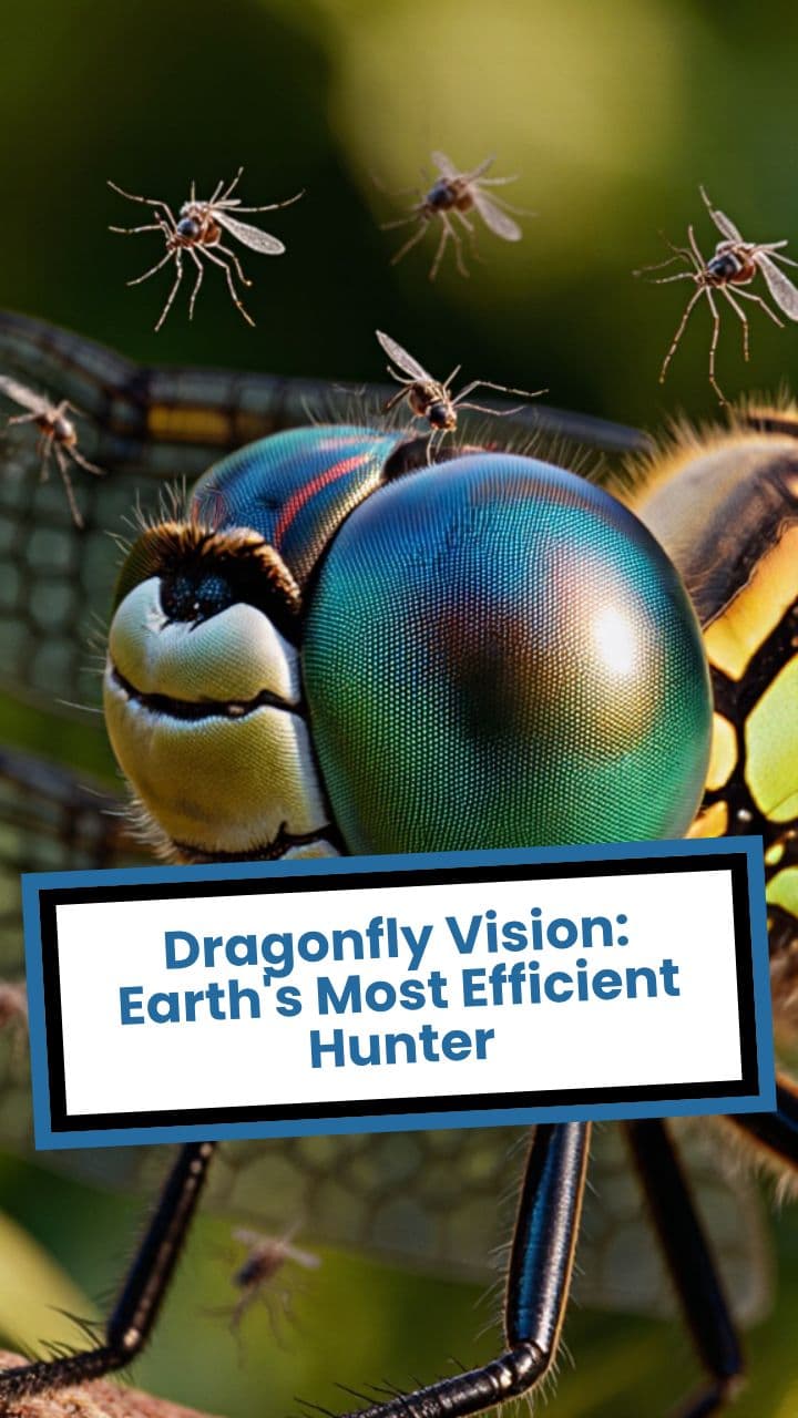 Dragonfly Vision: Earth's Most Efficient Hunter
