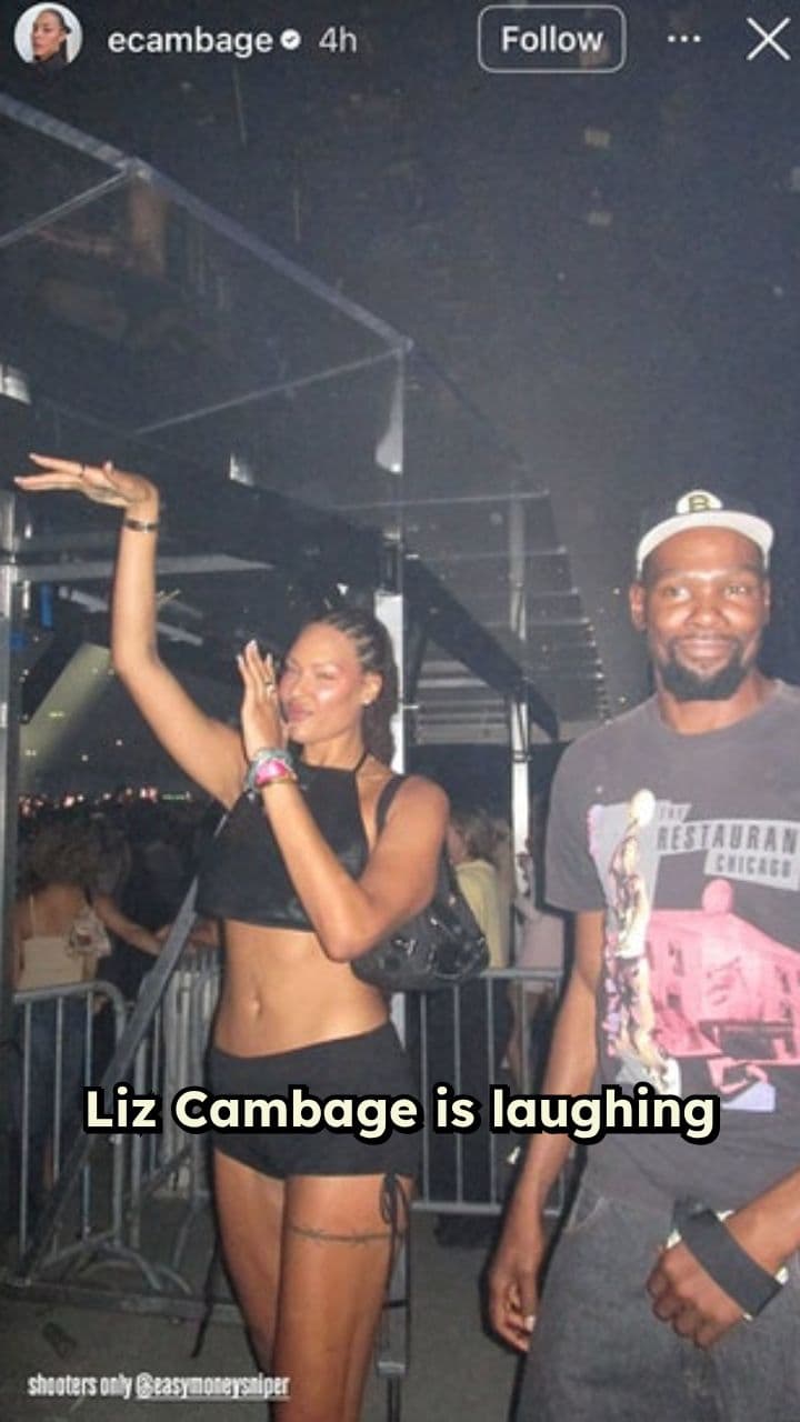 Liz Cambage Clarifies Relationship with Durant