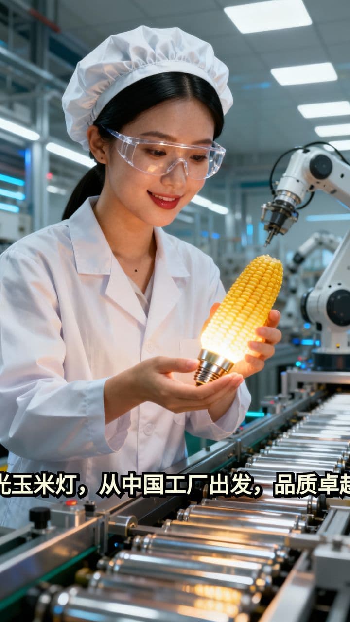 龙光玉米灯：点亮全球