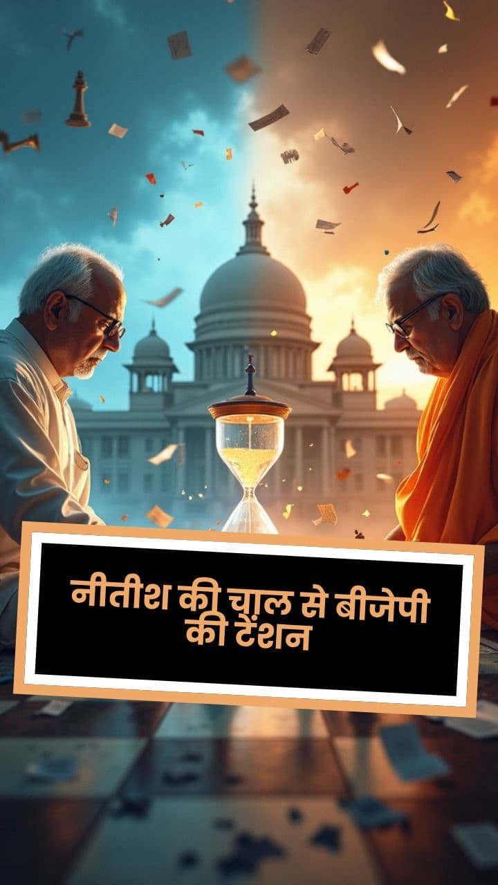नीतीश की चाल से बीजेपी की टेंशन