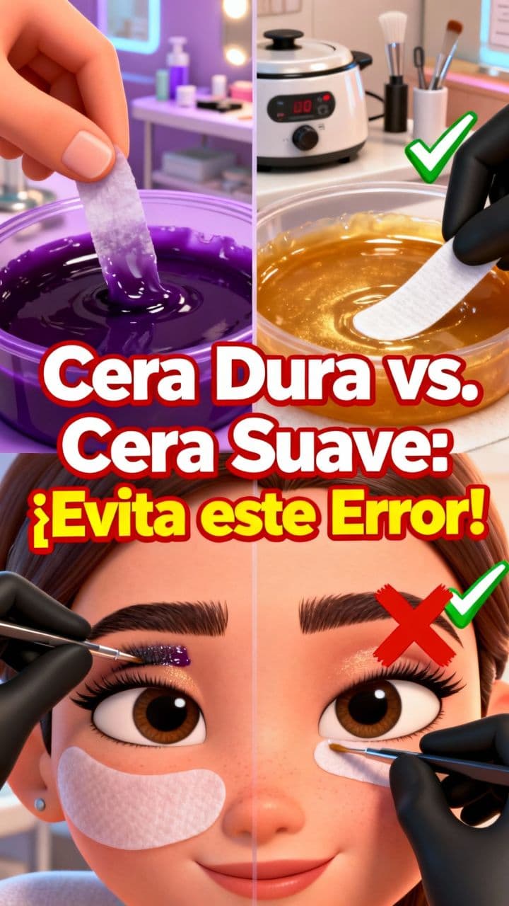 Cera Dura vs. Cera Suave: ¡Evita este Error!