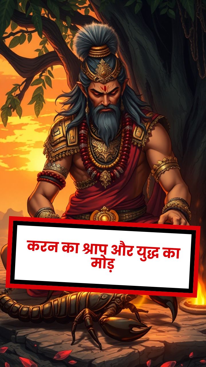 करन का श्राप और युद्ध का मोड़