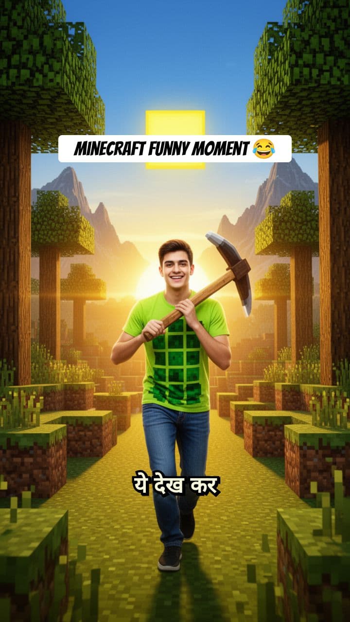 Minecraft Funny Moment - Lava Fail