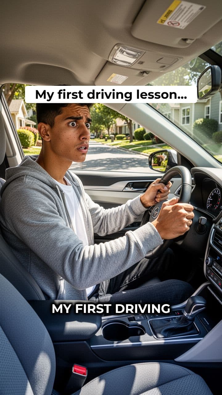 My First Driving Lesson